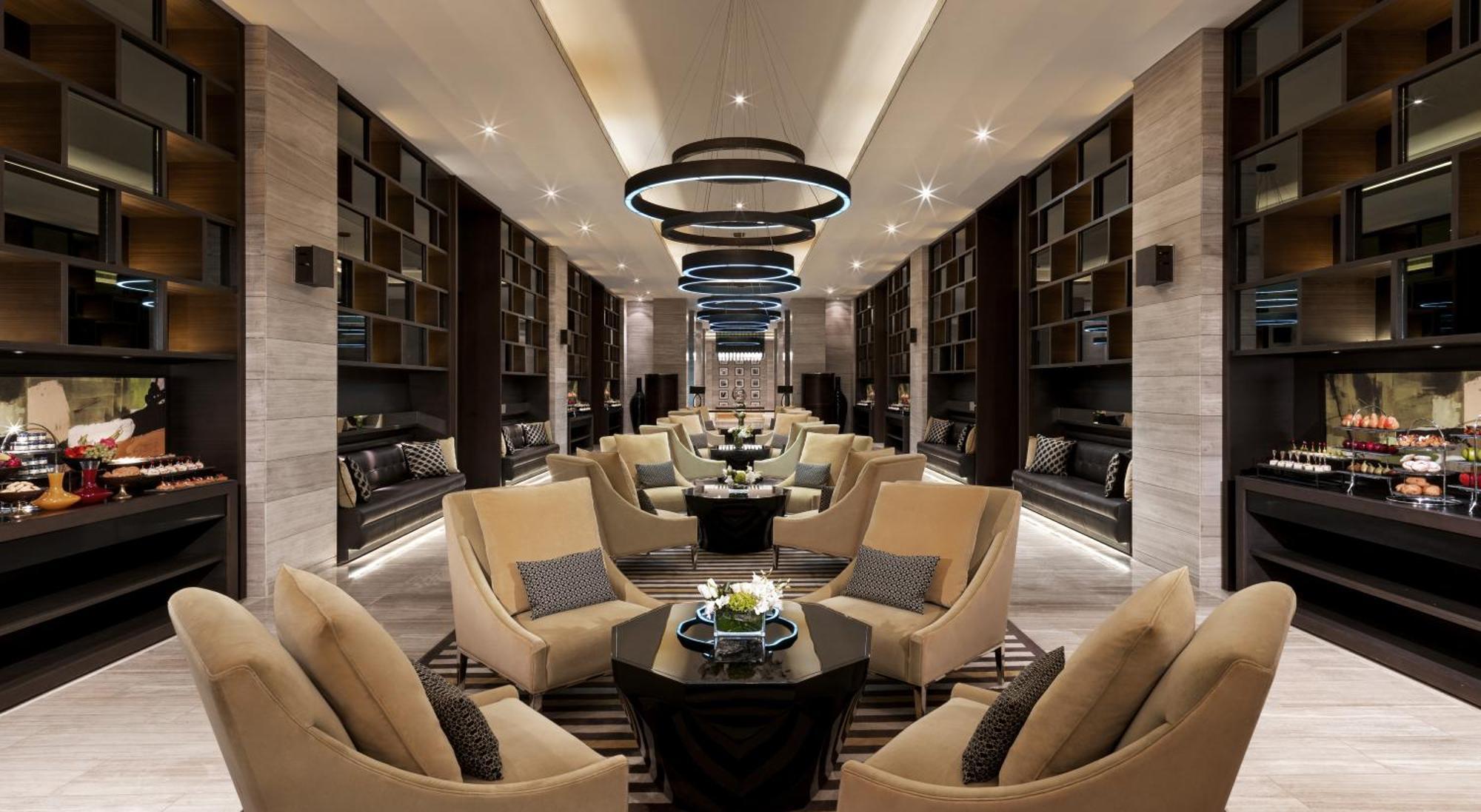 Fairmont Riadh Exterior foto The Lounge at the airport