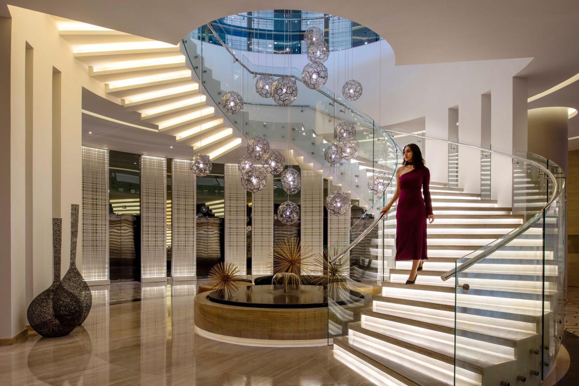Fairmont Riadh Exterior foto The lobby of the hotel