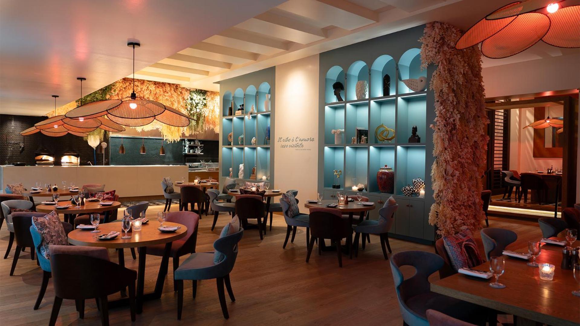 Fairmont Riadh Exterior foto Interior of the restaurant